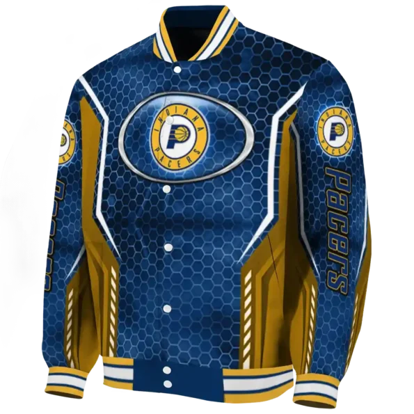 customized indiana pacers power plate blue varsity jacket best selling.webp