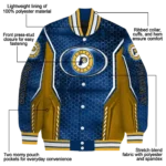 customized indiana pacers power plate blue varsity jacket best selling.webp