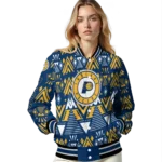 customized indiana pacers pyramid shapes blue varsity jacket best selling.webp