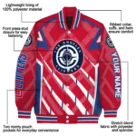 customized los angeles clippers chevron angles red varsity jacket best selling.webp