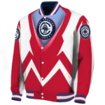 customized los angeles clippers v stripes red white varsity jacket best selling.webp