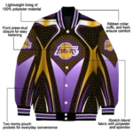customized los angeles lakers mesh chest black varsity jacket best selling.webp