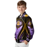 customized los angeles lakers mesh chest black varsity jacket best selling.webp