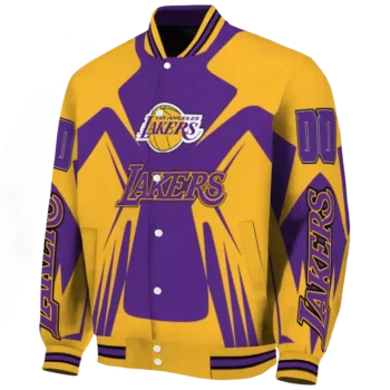 customized los angeles lakers spider mark purple varsity jacket best selling.webp