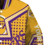 customized los angeles lakers star burst purple varsity jacket best selling.webp