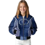 customized memphis grizzlies power plate blue bomber jacket best selling