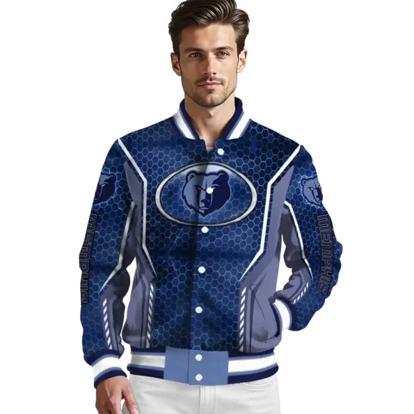 customized memphis grizzlies power plate blue varsity jacket high quality.webp