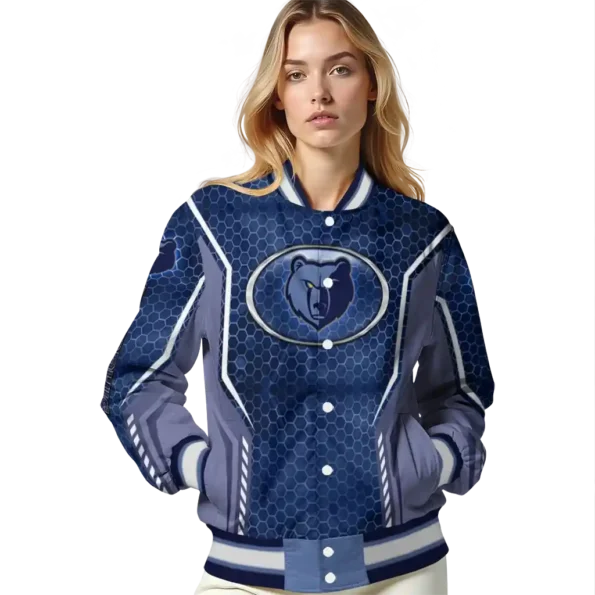 customized memphis grizzlies power plate blue varsity jacket latest model.webp