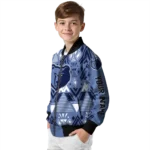 customized memphis grizzlies pyramid shapes blue bomber jacket best selling