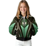 customized milwaukee bucks mesh chest black bomber jacket best selling