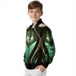 customized milwaukee bucks mesh chest black bomber jacket best selling