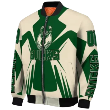 customized milwaukee bucks spider mark green bomber jacket best selling