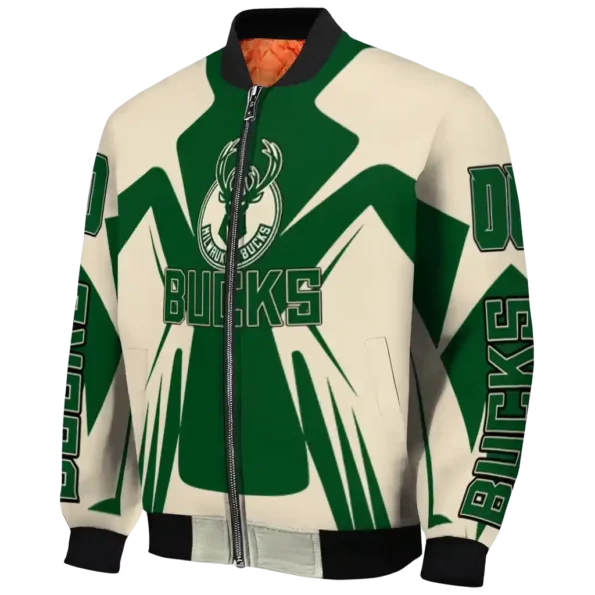 customized milwaukee bucks spider mark green bomber jacket best selling