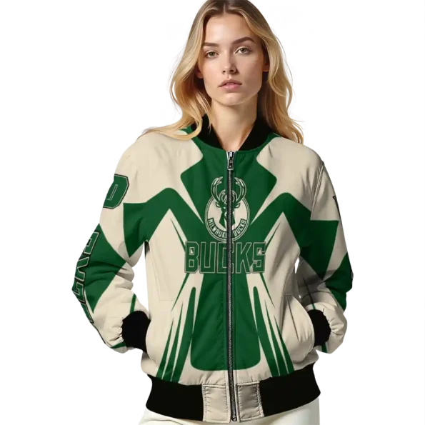customized milwaukee bucks spider mark green bomber jacket latest model