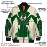 customized milwaukee bucks spider mark green bomber jacket best selling