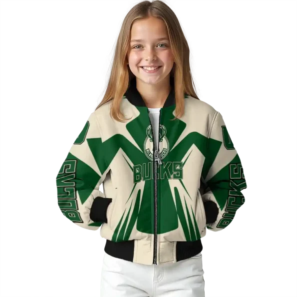 customized milwaukee bucks spider mark green bomber jacket top rated