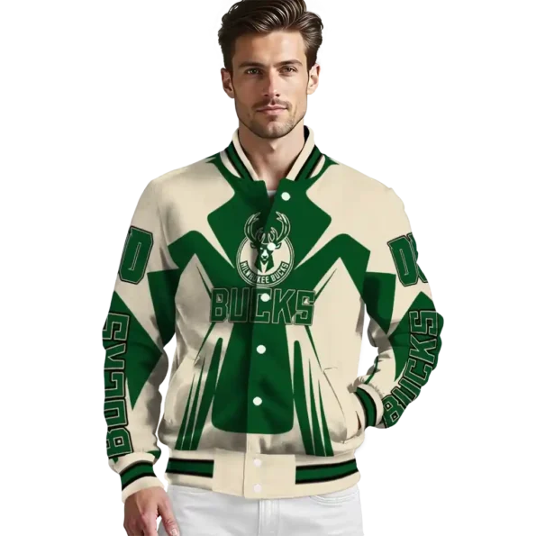 customized milwaukee bucks spider mark green varsity jacket high quality.webp