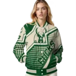 customized milwaukee bucks star burst green varsity jacket best selling.webp