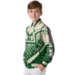 customized milwaukee bucks star burst green varsity jacket best selling.webp