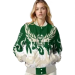 customized milwaukee bucks winged blaze green white varsity jacket best selling.webp