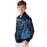 customized minnesota timberwolves power plate midnight blue bomber jacket best selling