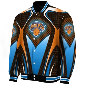 customized new york knicks mesh chest black varsity jacket best selling.webp