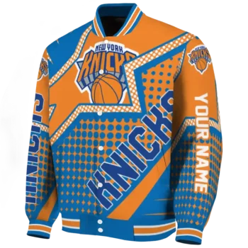 customized new york knicks star burst blue varsity jacket best selling.webp