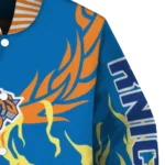 customized new york knicks winged blaze blue white varsity jacket best selling.webp