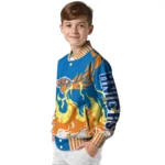 customized new york knicks winged blaze blue white varsity jacket best selling.webp