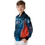 customized oklahoma city thunder power plate blue bomber jacket best selling