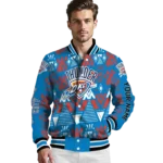 customized oklahoma city thunder pyramid shapes blue varsity jacket best selling.webp