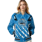 customized orlando magic chevron angles blue varsity jacket best selling.webp