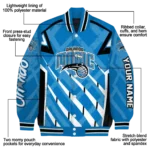 customized orlando magic chevron angles blue varsity jacket best selling.webp