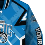customized orlando magic chevron angles blue varsity jacket best selling.webp