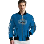 customized orlando magic chevron arrow blue bomber jacket best selling