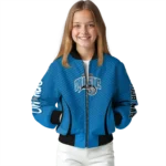 customized orlando magic chevron arrow blue bomber jacket best selling