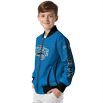 customized orlando magic chevron arrow blue bomber jacket best selling