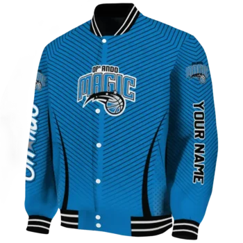 customized orlando magic chevron arrow blue varsity jacket best selling.webp