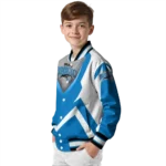 customized orlando magic v stripes blue white varsity jacket best selling.webp