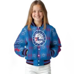 customized philadelphia 76ers bolt stripe blue varsity jacket best selling.webp