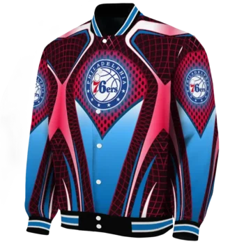 customized philadelphia 76ers mesh chest black varsity jacket best selling.webp