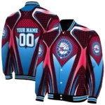 customized philadelphia 76ers mesh chest black varsity jacket best selling.webp