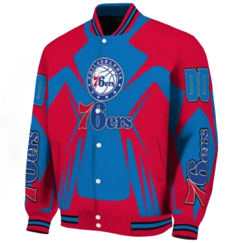 customized philadelphia 76ers spider mark blue varsity jacket best selling.webp