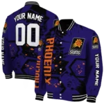 customized phoenix suns hexagon cluster purple black varsity jacket best selling.webp