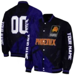 customized phoenix suns hexagon mesh purple black varsity jacket best selling.webp