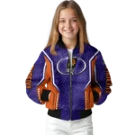 customized phoenix suns power plate purple bomber jacket best selling