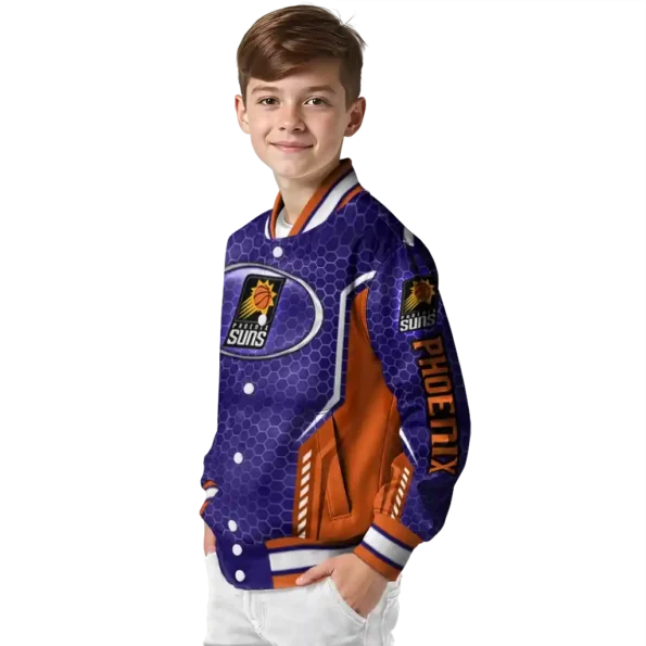 customized phoenix suns power plate purple varsity jacket trendy.webp