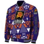 customized phoenix suns pyramid shapes purple varsity jacket best selling.webp