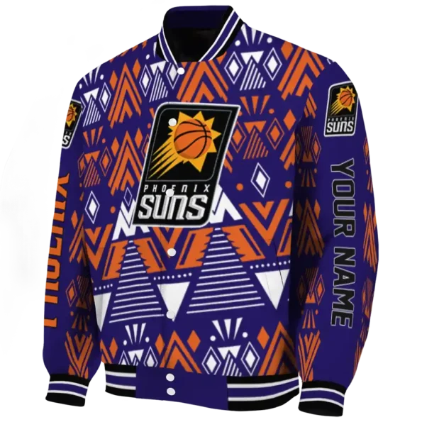 customized phoenix suns pyramid shapes purple varsity jacket best selling.webp