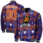 customized phoenix suns pyramid shapes purple varsity jacket best selling.webp
